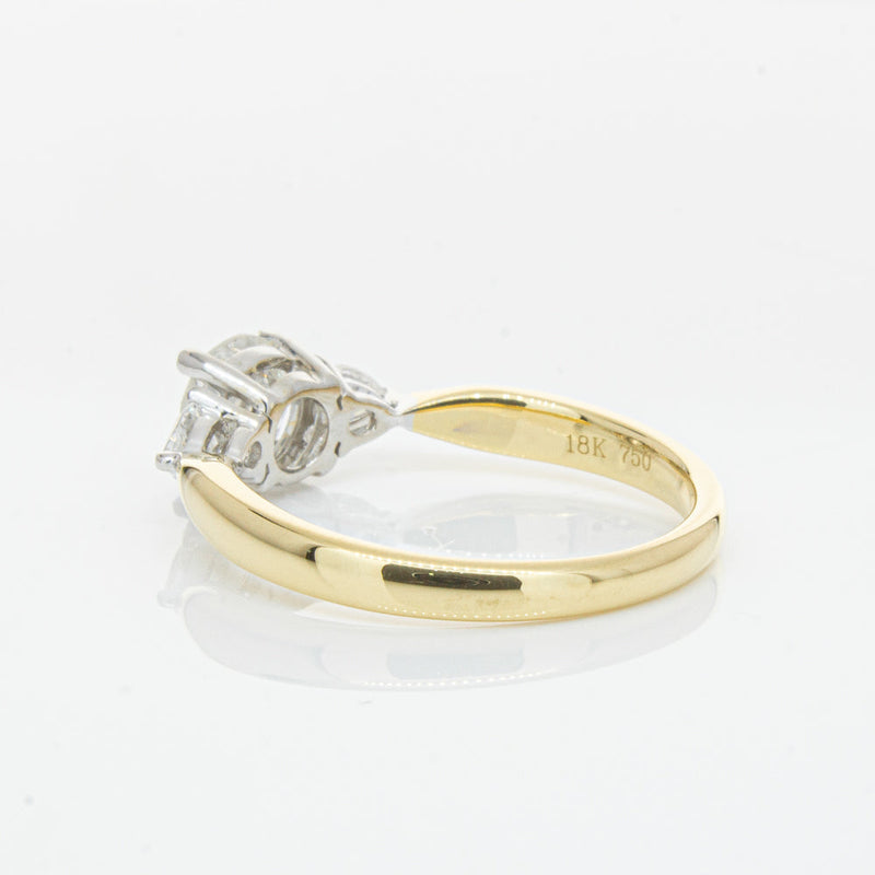 18ct Yellow Gold .70ct Diamond Elysian Ring-Ring-Walker & Hall