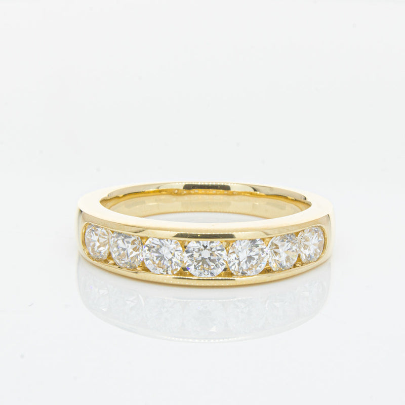 18ct Yellow Gold 1.00ct Diamond Tigris Ring-Ring-Walker & Hall