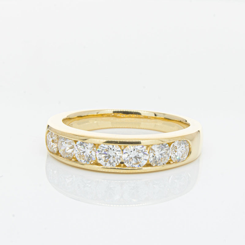 18ct Yellow Gold 1.00ct Diamond Tigris Ring-Ring-Walker & Hall