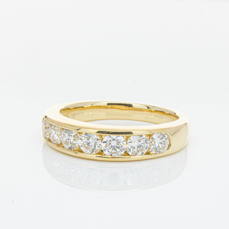18ct Yellow Gold 1.00ct Diamond Tigris Ring-Ring-Walker & Hall