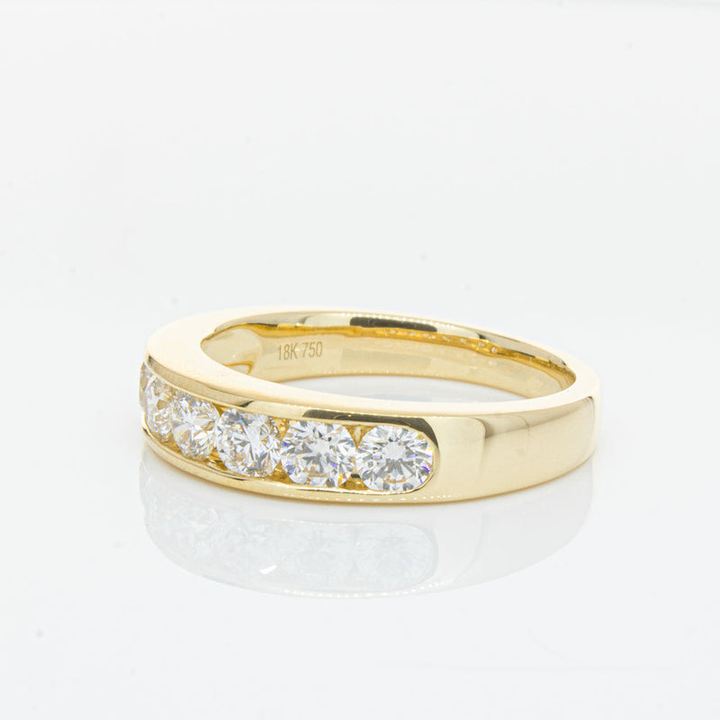 18ct Yellow Gold 1.00ct Diamond Tigris Ring-Ring-Walker & Hall