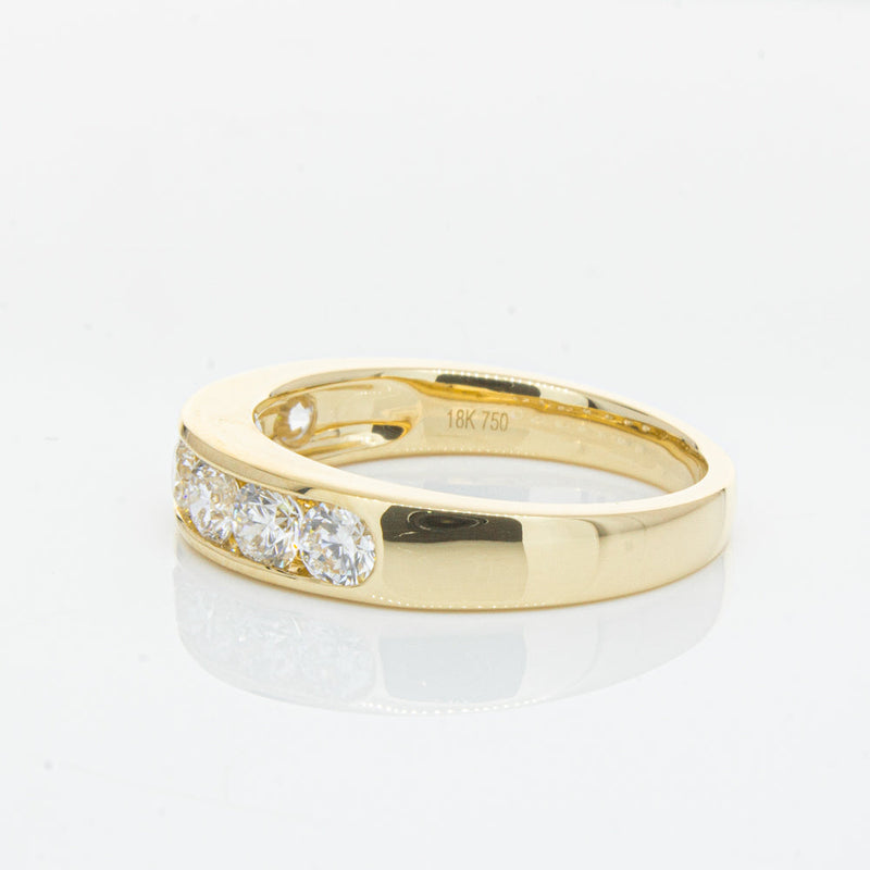 18ct Yellow Gold 1.00ct Diamond Tigris Ring-Ring-Walker & Hall