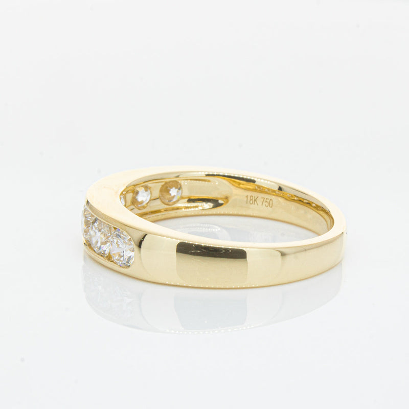 18ct Yellow Gold 1.00ct Diamond Tigris Ring-Ring-Walker & Hall