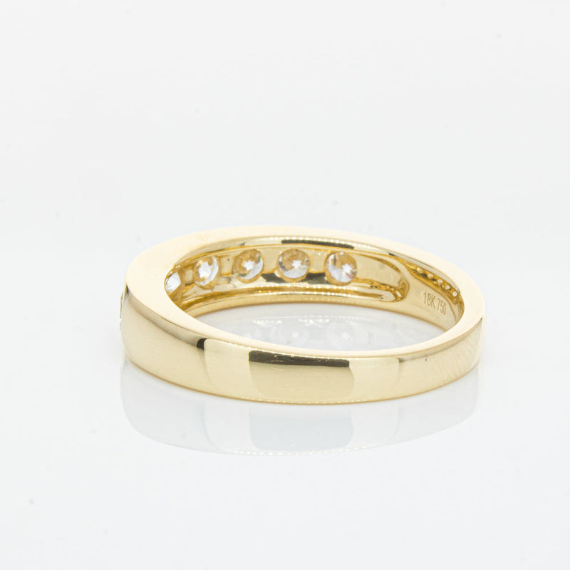 18ct Yellow Gold 1.00ct Diamond Tigris Ring-Ring-Walker & Hall