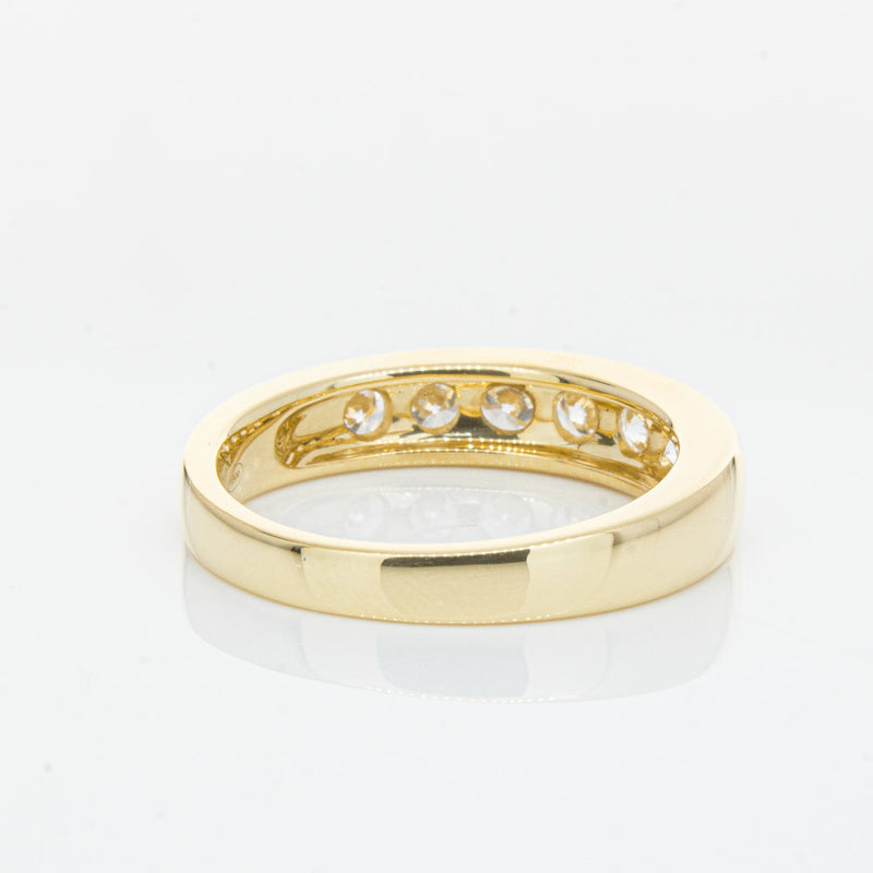 18ct Yellow Gold 1.00ct Diamond Tigris Ring-Ring-Walker & Hall