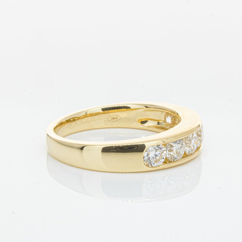 18ct Yellow Gold 1.00ct Diamond Tigris Ring-Ring-Walker & Hall