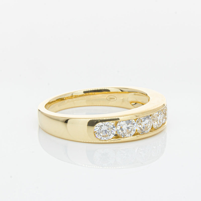 18ct Yellow Gold 1.00ct Diamond Tigris Ring-Ring-Walker & Hall