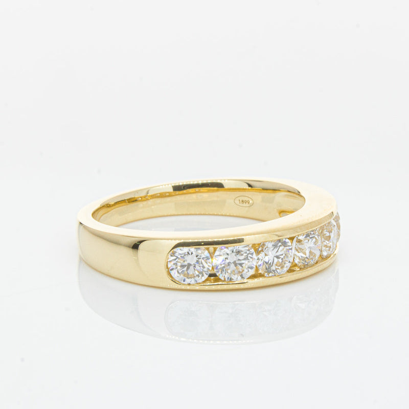 18ct Yellow Gold 1.00ct Diamond Tigris Ring-Ring-Walker & Hall