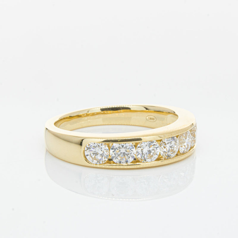 18ct Yellow Gold 1.00ct Diamond Tigris Ring-Ring-Walker & Hall