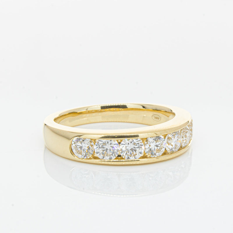 18ct Yellow Gold 1.00ct Diamond Tigris Ring-Ring-Walker & Hall