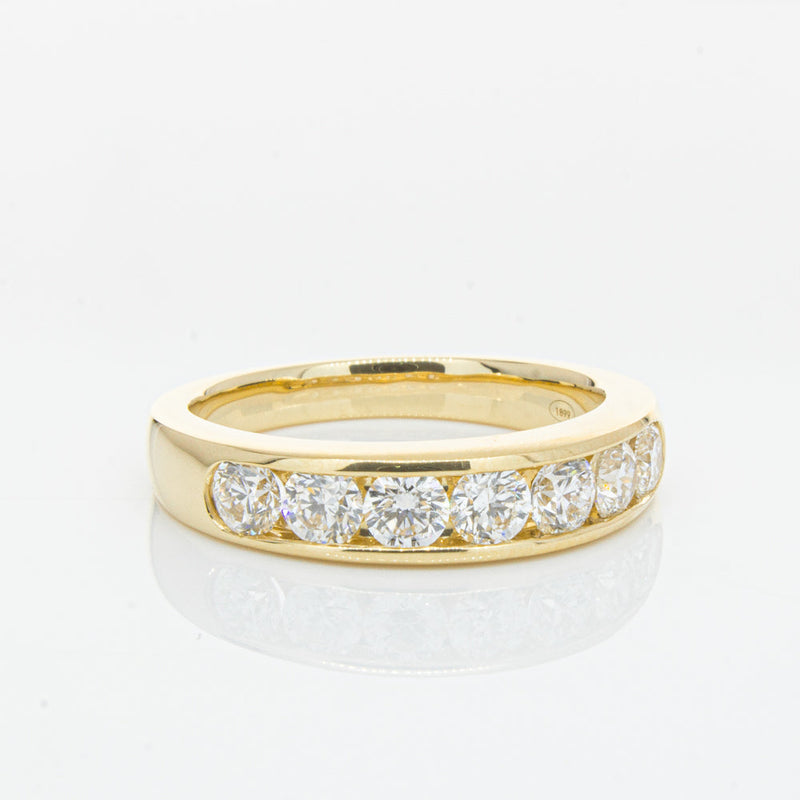 18ct Yellow Gold 1.00ct Diamond Tigris Ring-Ring-Walker & Hall