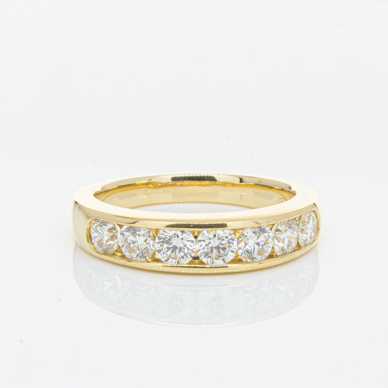 18ct Yellow Gold 1.00ct Diamond Tigris Ring-Ring-Walker & Hall