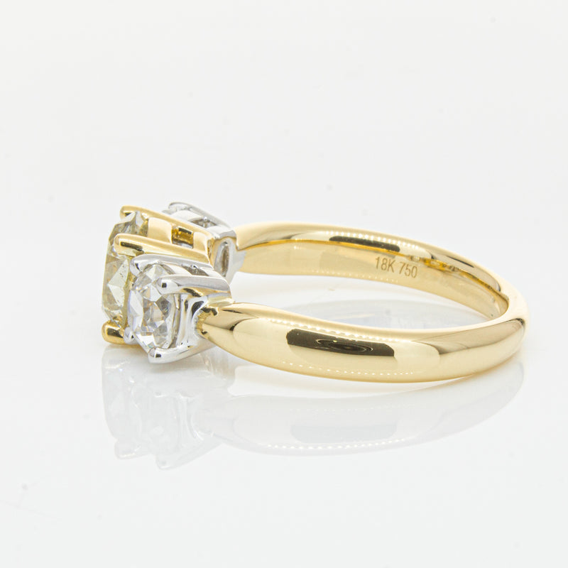 18ct Yellow Gold Diamond Ring-Ring-Walker & Hall
