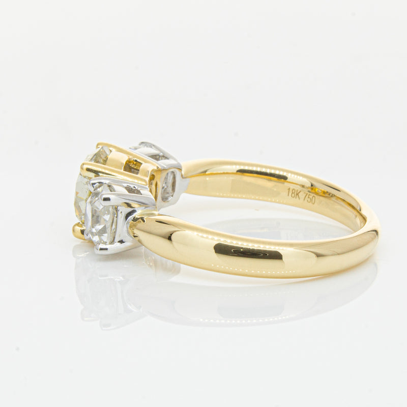 18ct Yellow Gold Diamond Ring-Ring-Walker & Hall