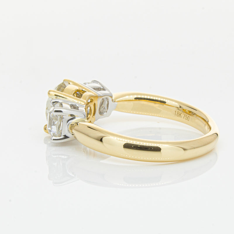 18ct Yellow Gold Diamond Ring-Ring-Walker & Hall