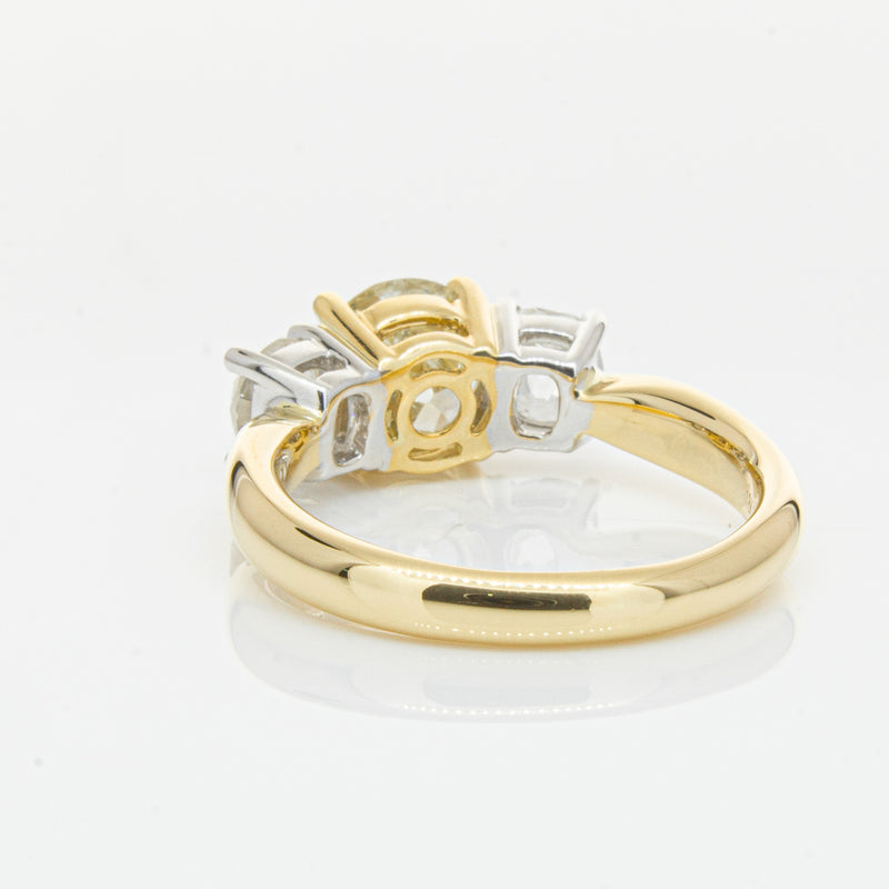 18ct Yellow Gold Diamond Ring-Ring-Walker & Hall