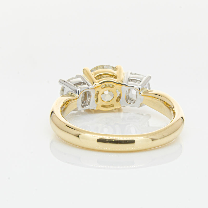 18ct Yellow Gold Diamond Ring-Ring-Walker & Hall