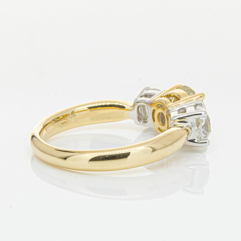 18ct Yellow Gold Diamond Ring-Ring-Walker & Hall