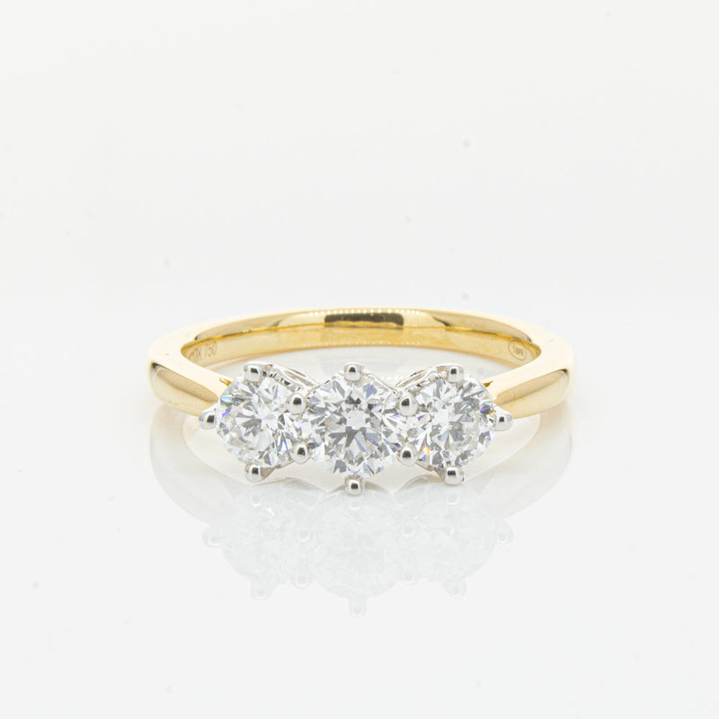 18ct Yellow Gold 1.06ct Diamond Coronado Ring-Ring-Walker & Hall