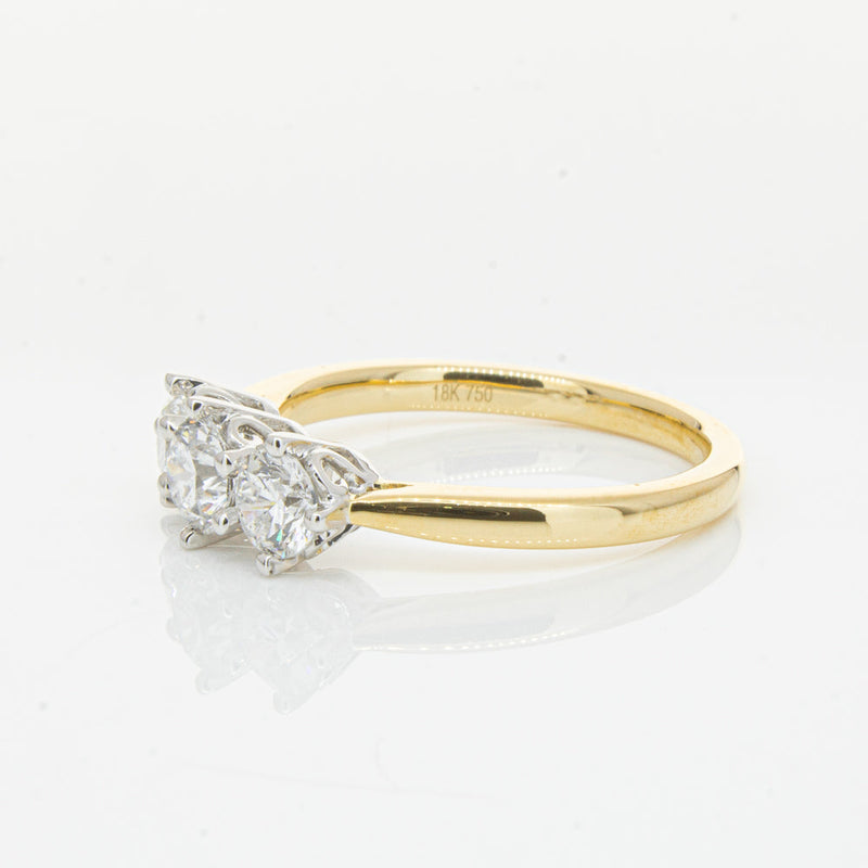 18ct Yellow Gold 1.06ct Diamond Coronado Ring-Ring-Walker & Hall