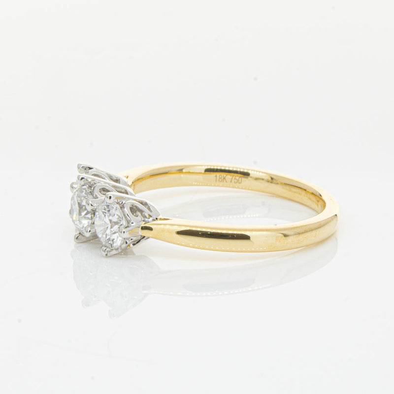 18ct Yellow Gold 1.06ct Diamond Coronado Ring-Ring-Walker & Hall