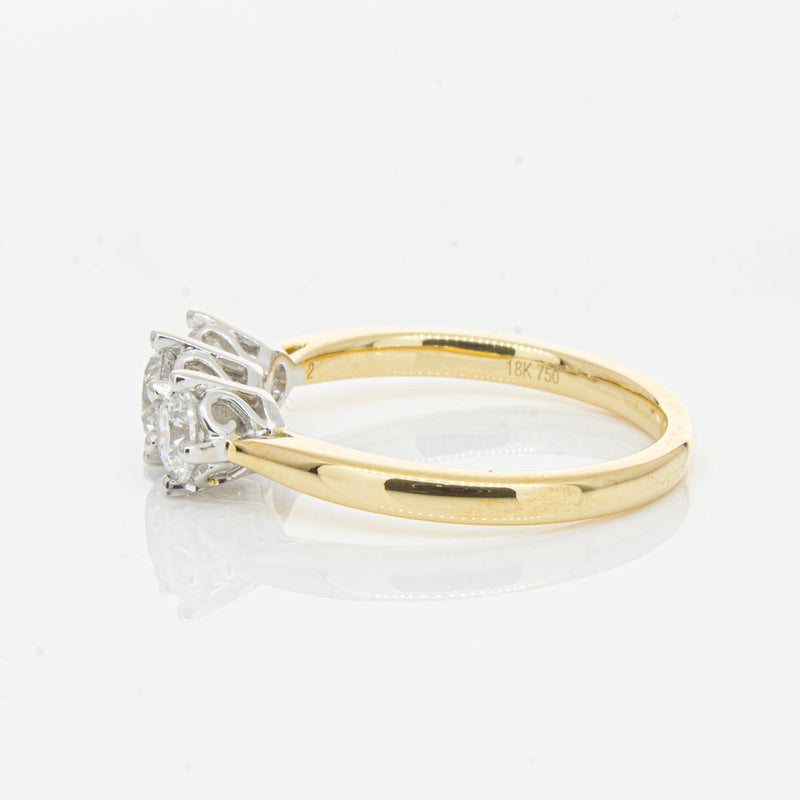 18ct Yellow Gold 1.06ct Diamond Coronado Ring-Ring-Walker & Hall