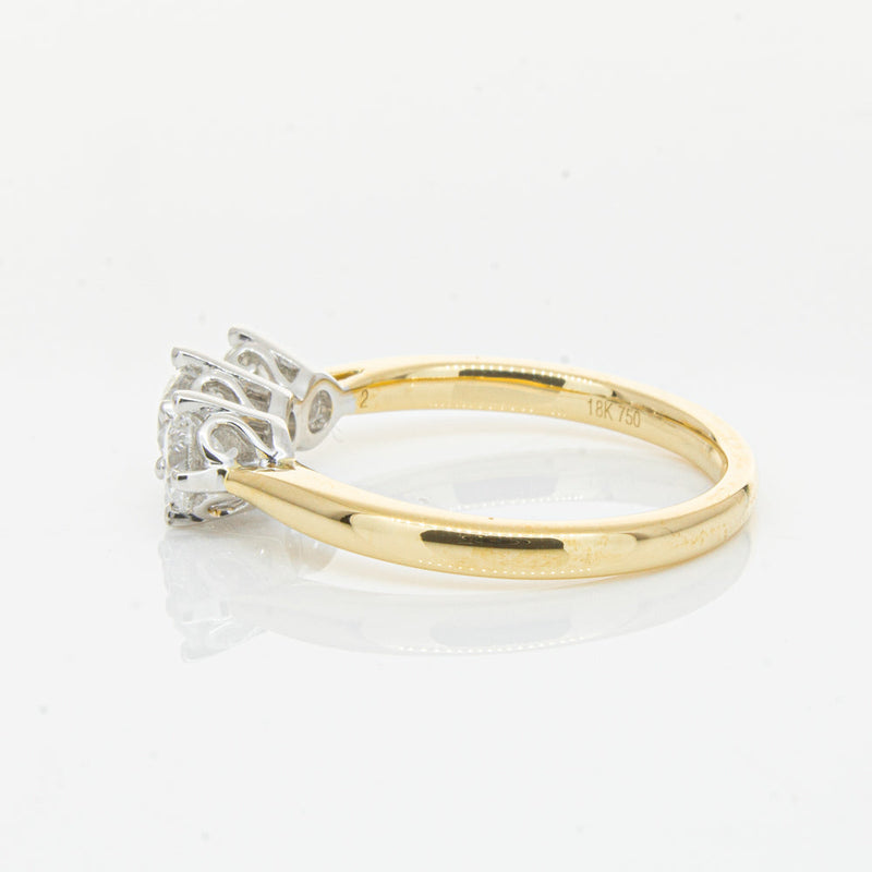18ct Yellow Gold 1.06ct Diamond Coronado Ring-Ring-Walker & Hall