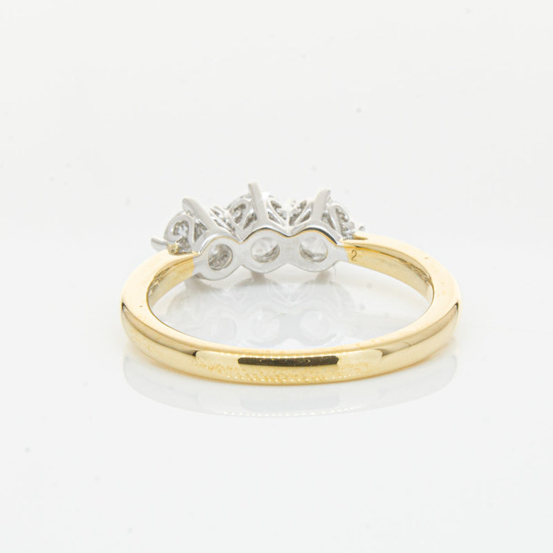 18ct Yellow Gold 1.06ct Diamond Coronado Ring-Ring-Walker & Hall