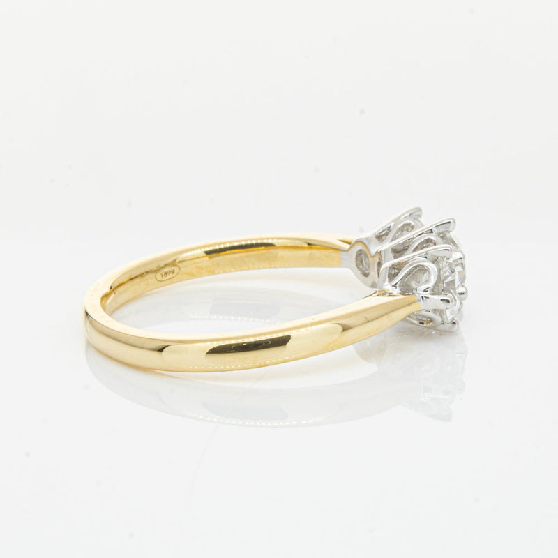 18ct Yellow Gold 1.06ct Diamond Coronado Ring-Ring-Walker & Hall