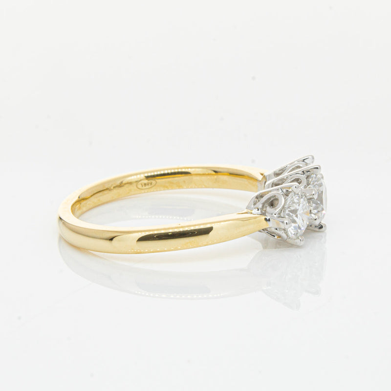 18ct Yellow Gold 1.06ct Diamond Coronado Ring-Ring-Walker & Hall