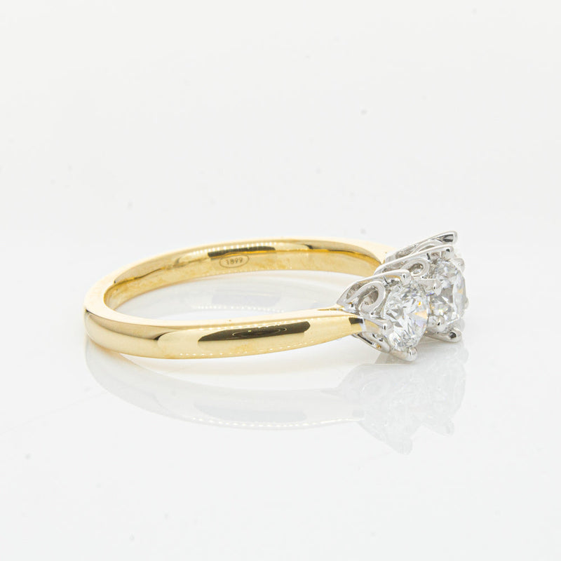 18ct Yellow Gold 1.06ct Diamond Coronado Ring-Ring-Walker & Hall