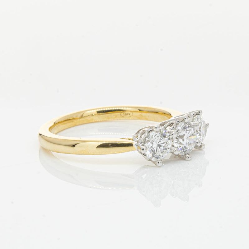 18ct Yellow Gold 1.06ct Diamond Coronado Ring-Ring-Walker & Hall