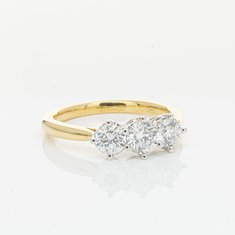 18ct Yellow Gold 1.06ct Diamond Coronado Ring-Ring-Walker & Hall