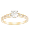 18ct Yellow Gold .50ct Diamond Riviera Ring-Ring-Walker & Hall