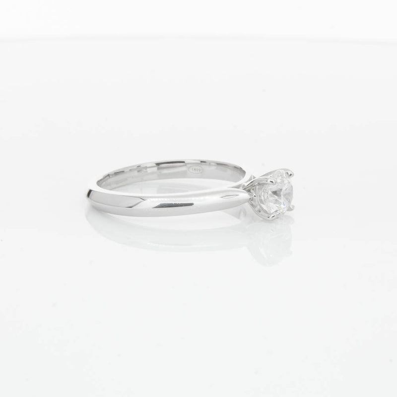 18ct White Gold .57ct Diamond Venetian Ring-Ring-Walker & Hall