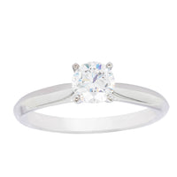 18ct White Gold .57ct Diamond Venetian Ring-Ring-Walker & Hall