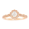 18ct Rose Gold .40ct Diamond Paramount Ring-Ring-Walker & Hall