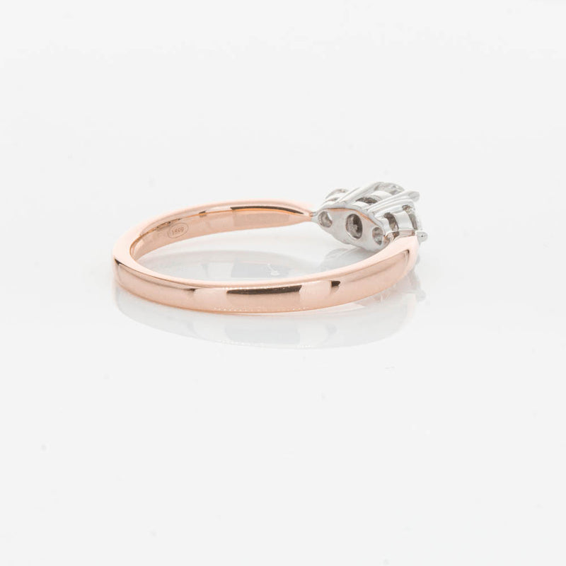 18ct Rose Gold .42ct Diamond Elysian Ring-Ring-Walker & Hall
