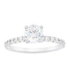 18ct White Gold 1.01ct Diamond Comet Ring-Ring-Walker & Hall
