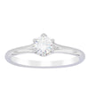 18ct White Gold .31ct Diamond Grace Ring-Ring-Walker & Hall