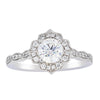 18ct White Gold .73ct Diamond Paramount Ring-Ring-Walker & Hall