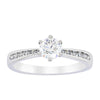 Platinum .59ct Diamond Avalon Ring-Ring-Walker & Hall