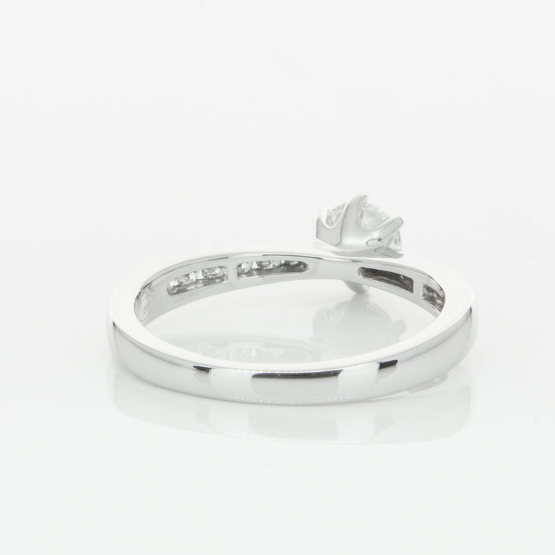 Platinum .59ct Diamond Avalon Ring-Ring-Walker & Hall