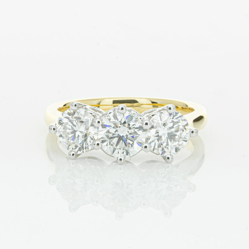 18ct Yellow Gold 2.11ct Diamond Coronado Ring-Ring-Walker & Hall