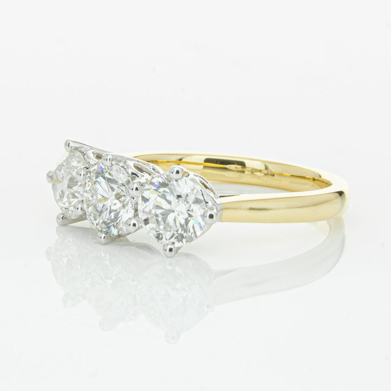 18ct Yellow Gold 2.11ct Diamond Coronado Ring-Ring-Walker & Hall