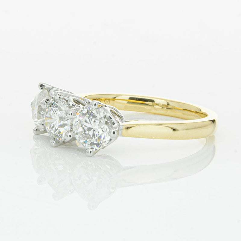 18ct Yellow Gold 2.11ct Diamond Coronado Ring-Ring-Walker & Hall