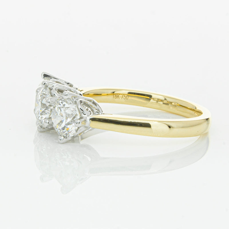 18ct Yellow Gold 2.11ct Diamond Coronado Ring-Ring-Walker & Hall