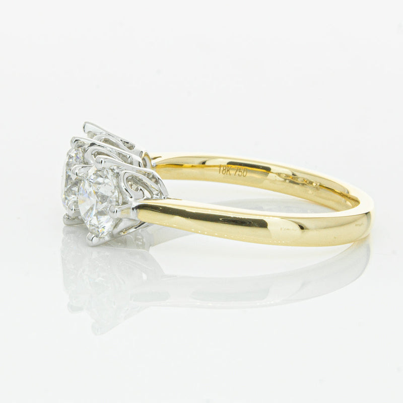 18ct Yellow Gold 2.11ct Diamond Coronado Ring-Ring-Walker & Hall