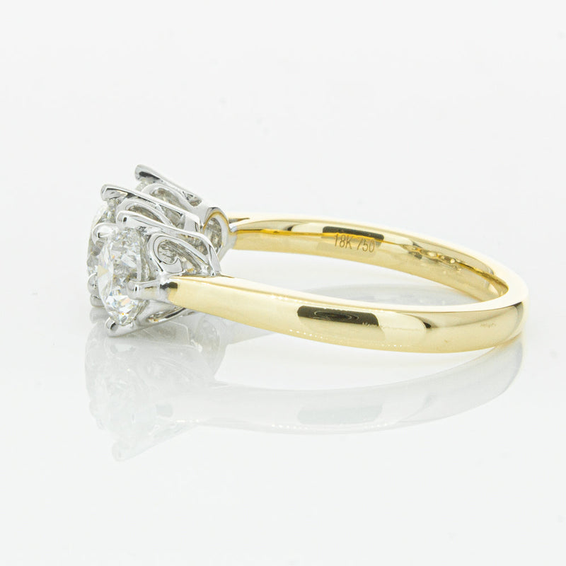 18ct Yellow Gold 2.11ct Diamond Coronado Ring-Ring-Walker & Hall