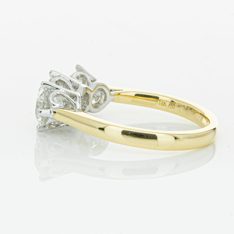 18ct Yellow Gold 2.11ct Diamond Coronado Ring-Ring-Walker & Hall